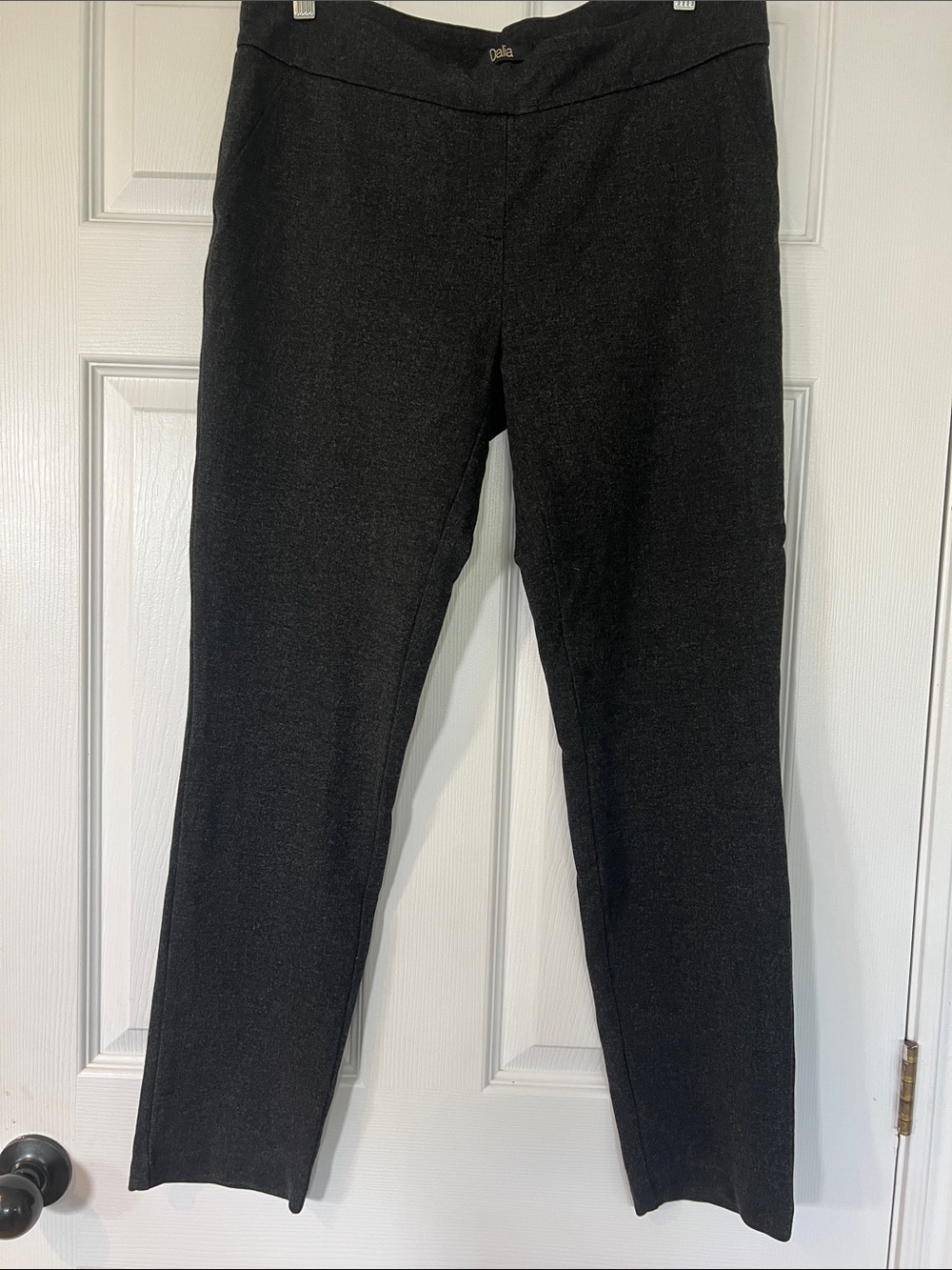 Dalia Charcoal Ponte Pants